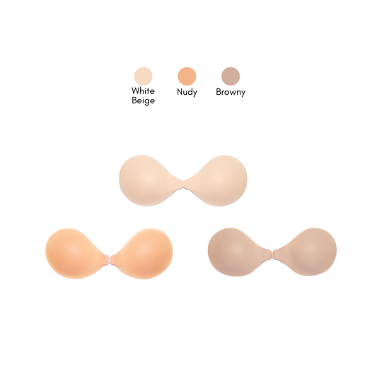 บราปีกนก ชนิดซิลิโคน รุ่นทรงกลม | Round Shape Adhesive Silicone Bra